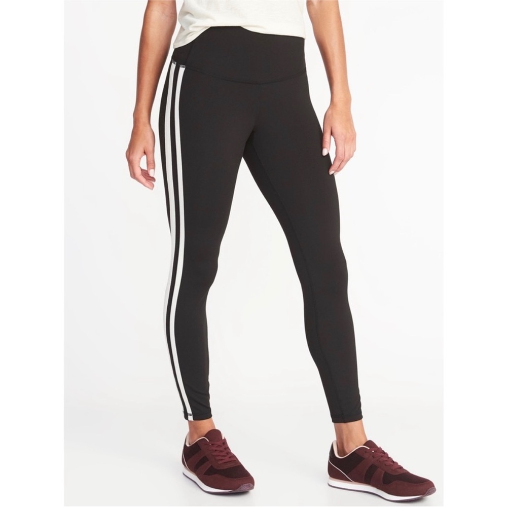 Old Navy Elevate Legging Track Stripe
